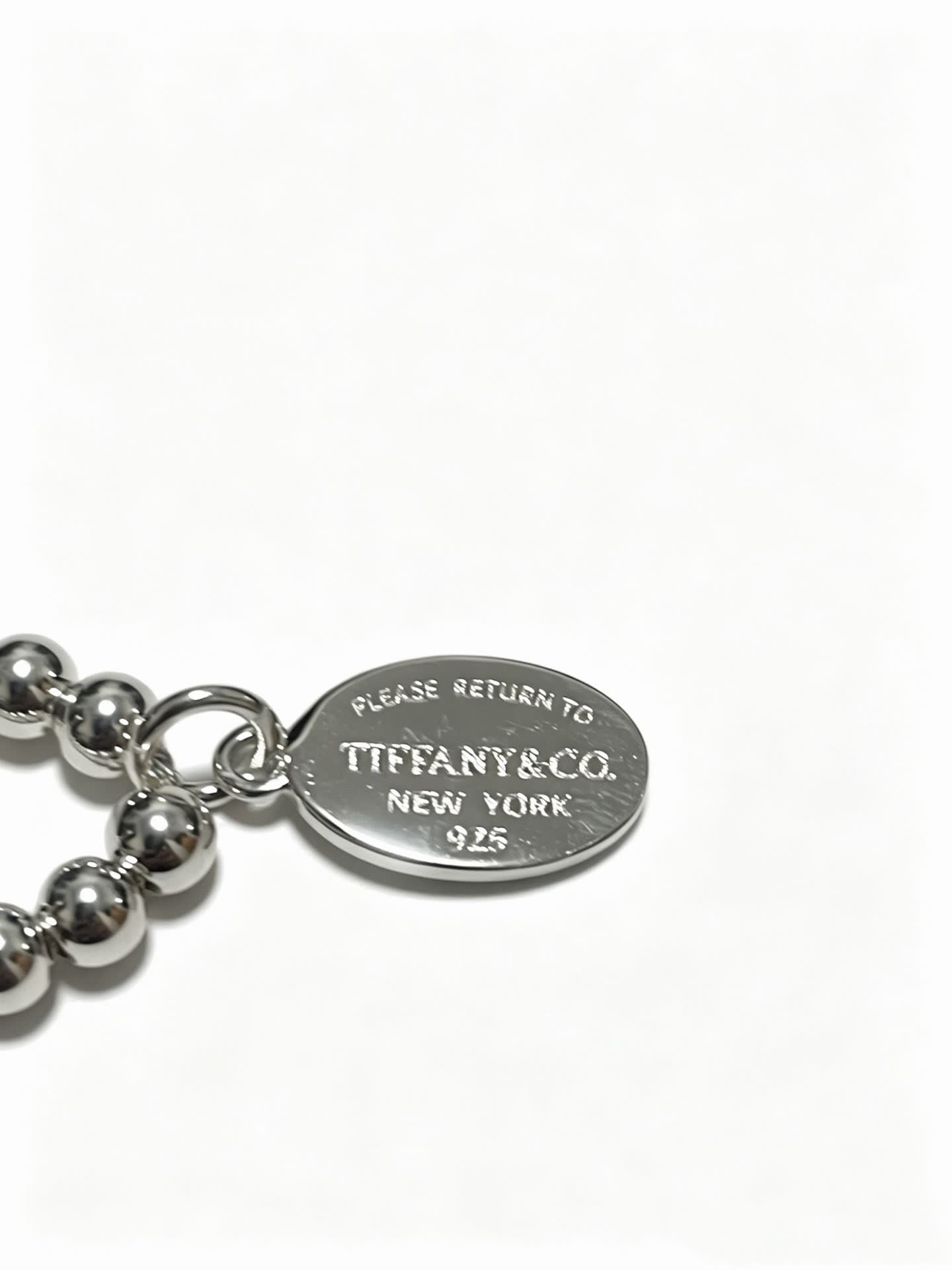 Tiffany & Co. Sterling Silver Bead Bracelet
